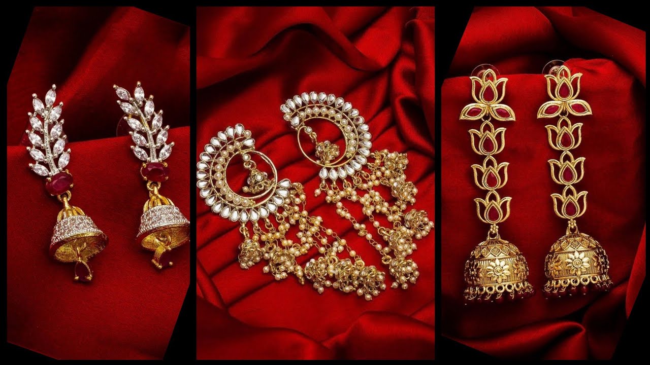 Latest Beautiful Earrings Design YouTube