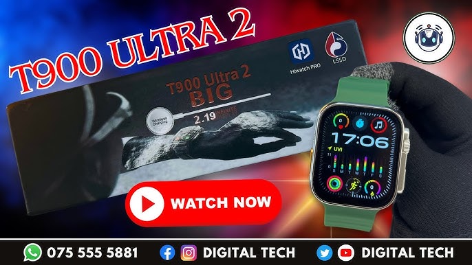 Smartwatch Hk9 Pro 2.0 NFC Deportivo Brujula 2023 - CiberModa