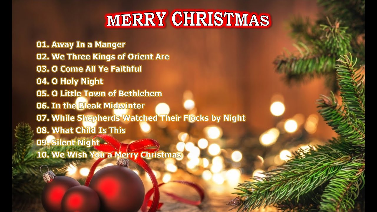 Top 10 Traditional Christmas Carols & Songs🌲/ Peaceful and Joyful ...