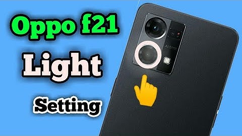 Oppo f21 pro backlight Setting । oppo f21 pro backlight time setting