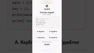 99% People Fail This Python Tuple Error Question 😱 | Python Quiz Challenge