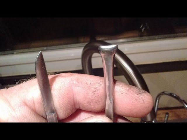 Chip carving knife from an old saw blade 