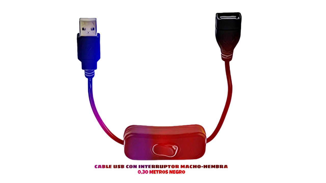  Cable de interruptor DIY, cable de interruptor USB que conecta  6 pedales diferentes, puede personalizar diferentes longitudes de línea ( interruptor USB6_6) (6 cables) : Electrónica