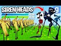 100 BANANAS vs... SIREN HEADS?! (Garry's Mod Sandbox)