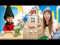 24 Hours in a GIANT Gingerbread House in Real LIFE! (Bad Elf on the Shelf!)