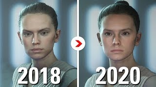 ALL VISUAL CHANGES since 2018 | Star Wars Battlefront II