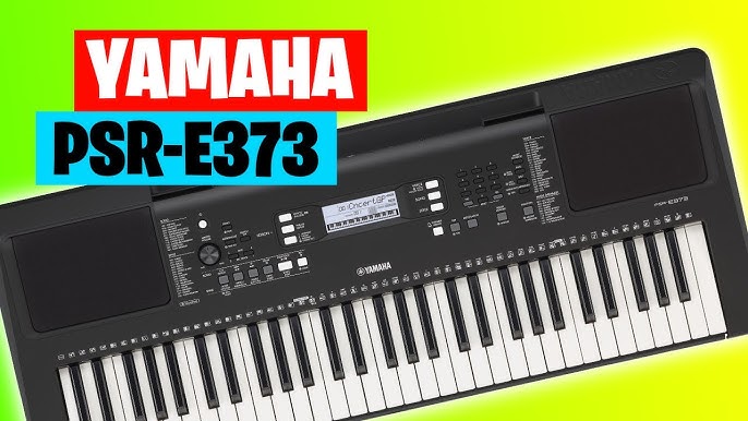 Kit Teclado Yamaha PSR-E373 61 Teclas +Suporte - Koala Music