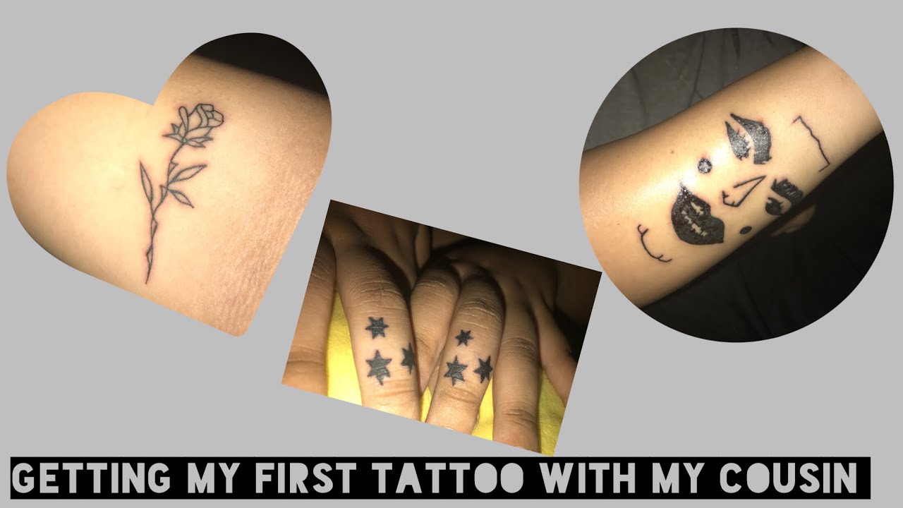 Vlog 1 I GOT TWO TATTOOS AT ONCE !! ( I tried my best to get footage