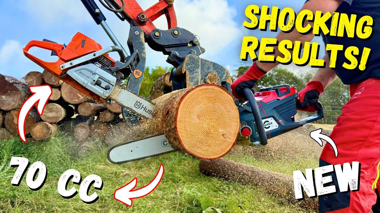 Can this NEW 70cc Chainsaw BEAT my HUSQVARNA 372XP? - YouTube