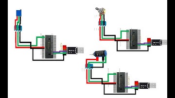 PIC16F877A based potentiometer tester. Output on PC/Laptop using USB to TTL device.