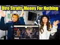 Our first time reacting to  dire straits  money for nothing live at knebworth