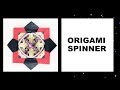 How to Fold an Origami Spinning Toy