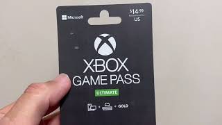 Xbox Game Pass Gift Cards - Digital Code vs Physical Card