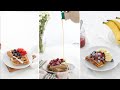 WAFFLES SALUDABLES » 3 versiones