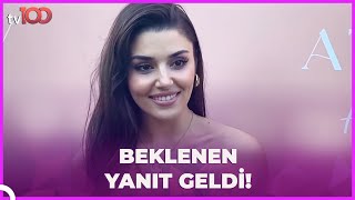 Hande Erçel’den Kaan Yıldırım sorularına yanıt: Her şey çok yolunda