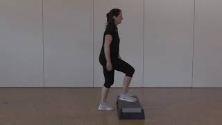 Schulsportprüfung Step Aerobic Mambo