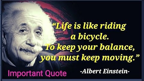 Albert Einstein Quote Are Life Changing ! /// ( Albert Einstein Quote)...