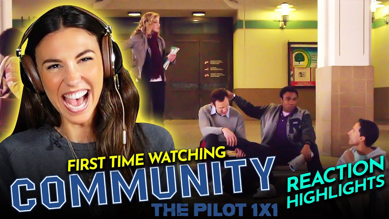 Coby reacts to COMMUNITY 1x1 "The Pilot" (2009) TV Show Reaction FIRST TIME WATCHING