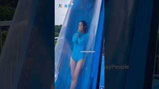 Water Slides Girl 360 Water Park Ep.55