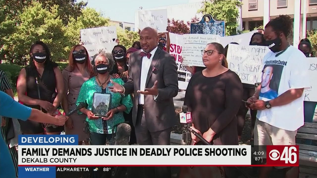 Family demands justice in deadly police shooting - YouTube