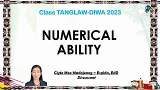 FINAL COACHING - NAPOLCOM Exam & Career Service Exam (CSE) March 2023 with Mam Clyte Espida screenshot 5