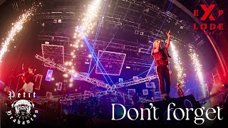 Petit Brabancon 「Don’t forget」Live Video from 'EXPLODE -01- '