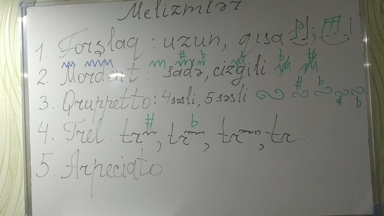 Melizmlər haqqında