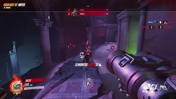 Roadhog Highlight, No Hook challenge (Deathmatch)