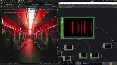TouchDesigner Audio to OSC to Unreal Engine Lights