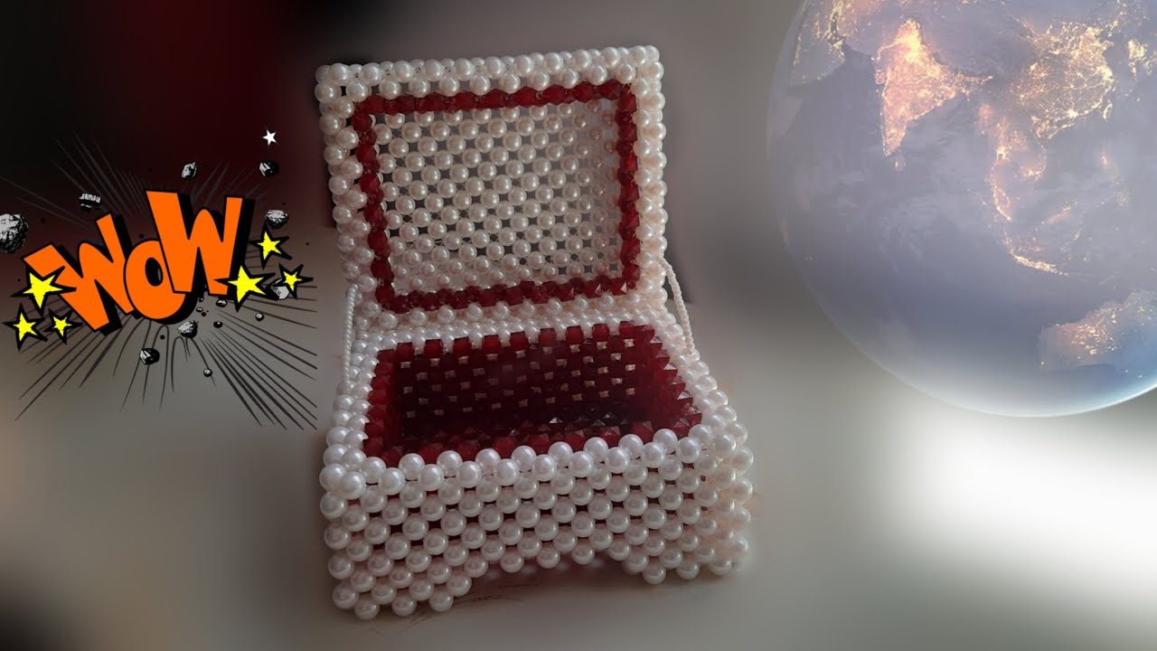 بونبونيرة من الخرز How to make Bonbonira of beads