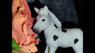 Happy Filly with Chocolate Roses by Schleich   Ltd Edition