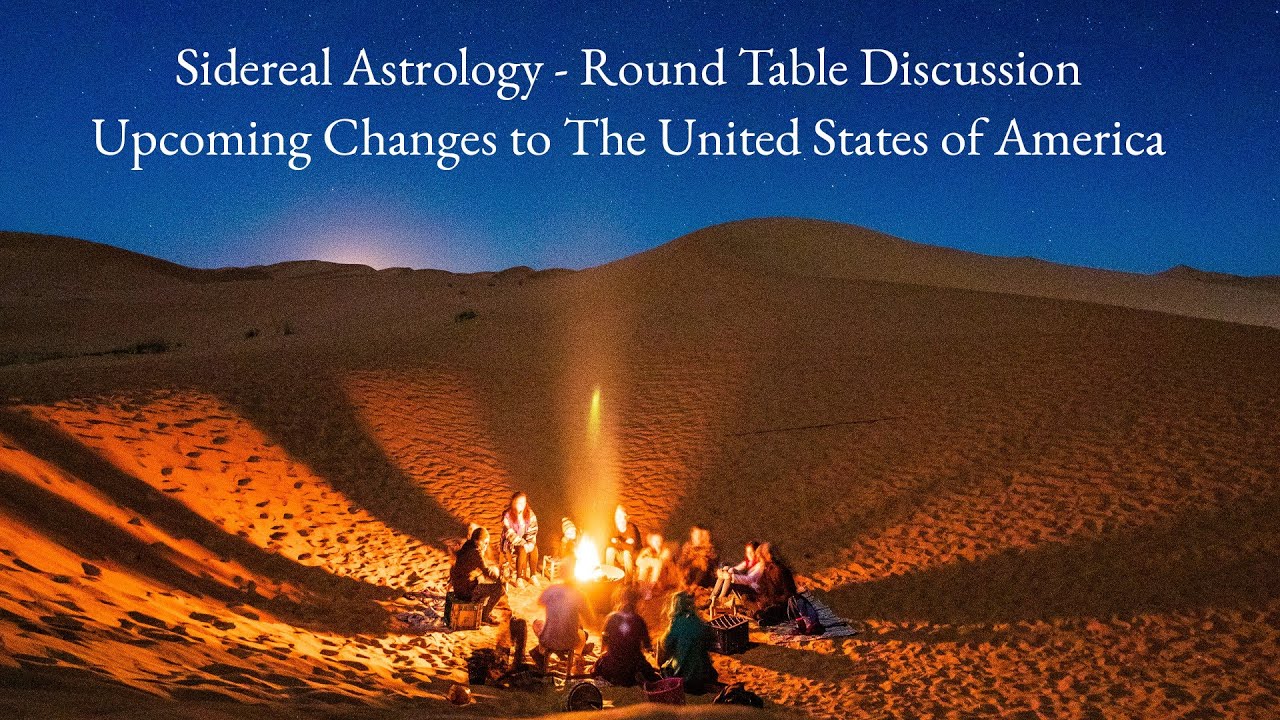 Sidereal Astrology Round Table transits to United States