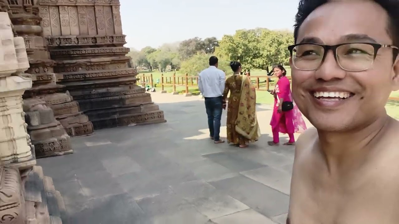 Small glimpse view of Khajuraho Temple, MP, 26th Feb. 2026