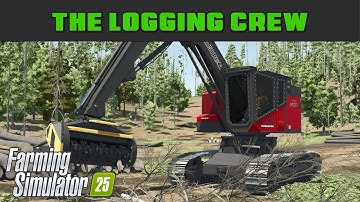 Back To Recordings! Pet The Whale! - Logging Crew 6 - Farming Simulator 2025 - FDR Logging