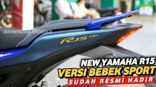 HONDA IS PANICKING, BRO❗YAMAHA LY RELEASES THE SPORT MOPED VERSION OF THE R15 IN INDONESI...