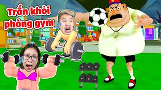 bqThanh Trốn Khỏi Phòng Tập Gym Của Thầy Giáo Thể Dục Độc Ác Bắt Tập Không Cho Về Trong Roblox