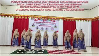 'Ya Ayyuhan Nabi' Sholawat Merdu oleh Majelis Taklim Desa Barugae