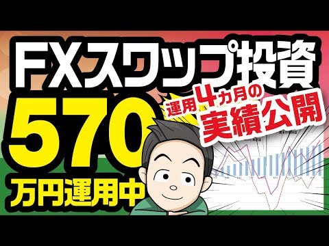 運用実績 FXスワップ投資 長期 積立 分散 でお金を増やす方法 結果を公開 