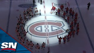 Canadiens and Flyers Show Their Support for Hockey Fights Cancer Initiative