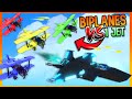 1 fighter jet vs a biplane squadron