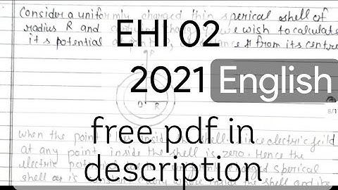 EHI 2 solved assignment 2021 in English | ehi 2 solved assignment 2020-21 in English | ehi 02 IGNOU