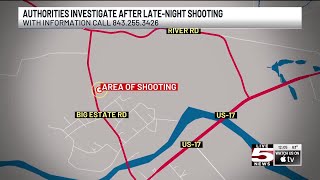 VIDEO: 1 wounded in late-night Beaufort County shooting