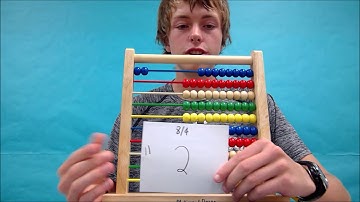 How to use a 100 bead abacus-Single Digit Division