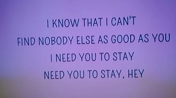 stay by Justin beber the kid laral