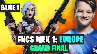 FNCS Week 1 EU Grand Final Game 1 Highlights