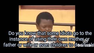 Paw Paw want use his father for money ritual Eng Sub