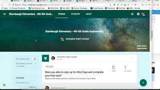 Intro to 4th-5th Grade Keyboarding - Google Classroom