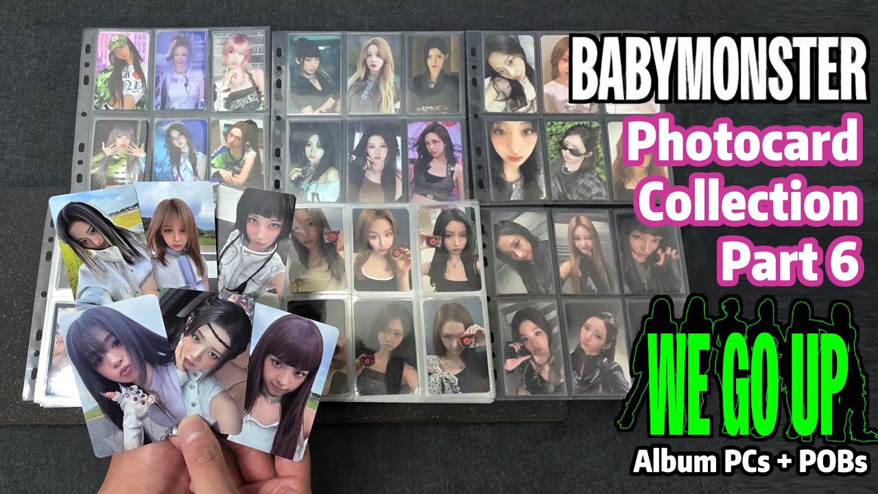 Photocard] BABYMONSTER - Photocard Collection (Part 6) WE GO UP