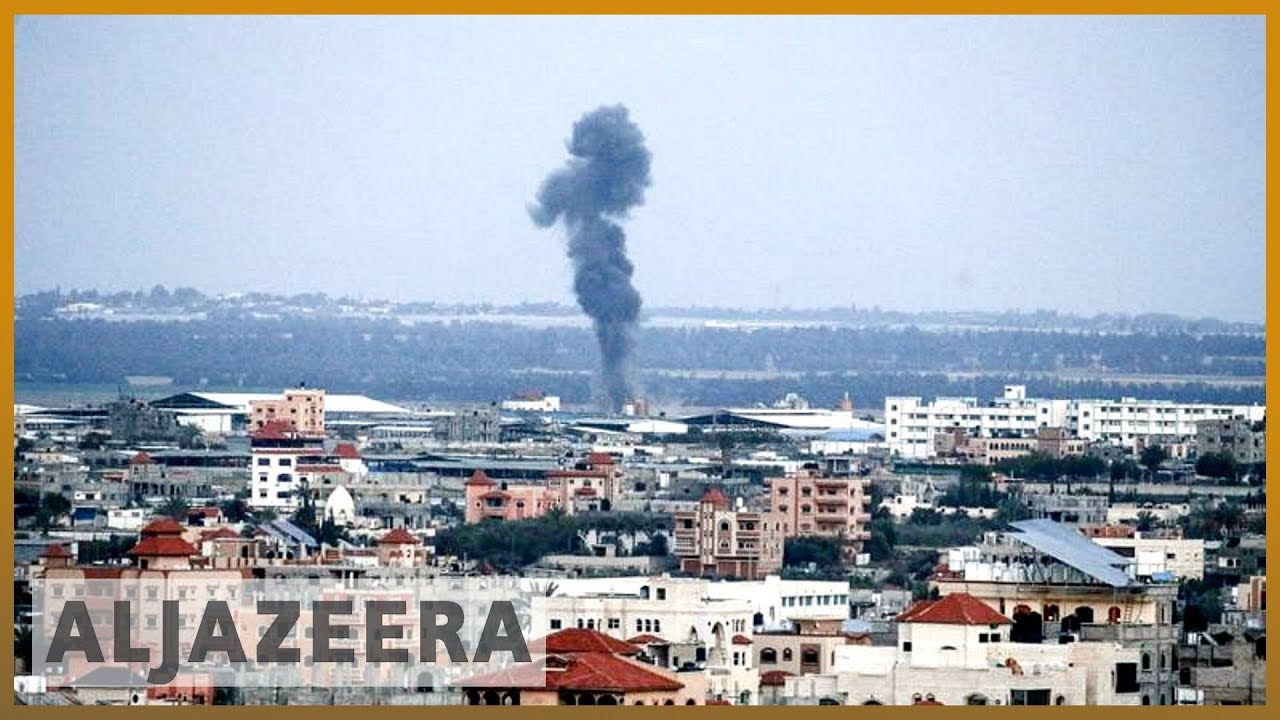 🇮🇱 🇵🇸 الجيش الإسرائيلي يبدأ قصف أهداف حماس في غزة | الجزيرة الإنجليزية
