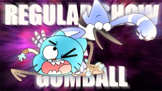 If Regular Show and Gumball Had A Crossover Resimi